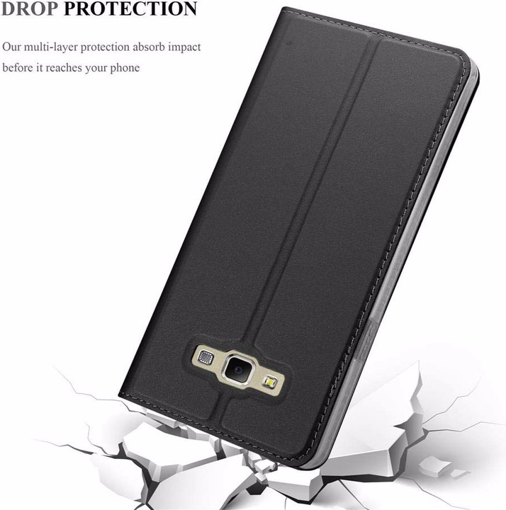 Actual product image Cadorabo Book Classy Style Cover (Samsung Galaxy A7)