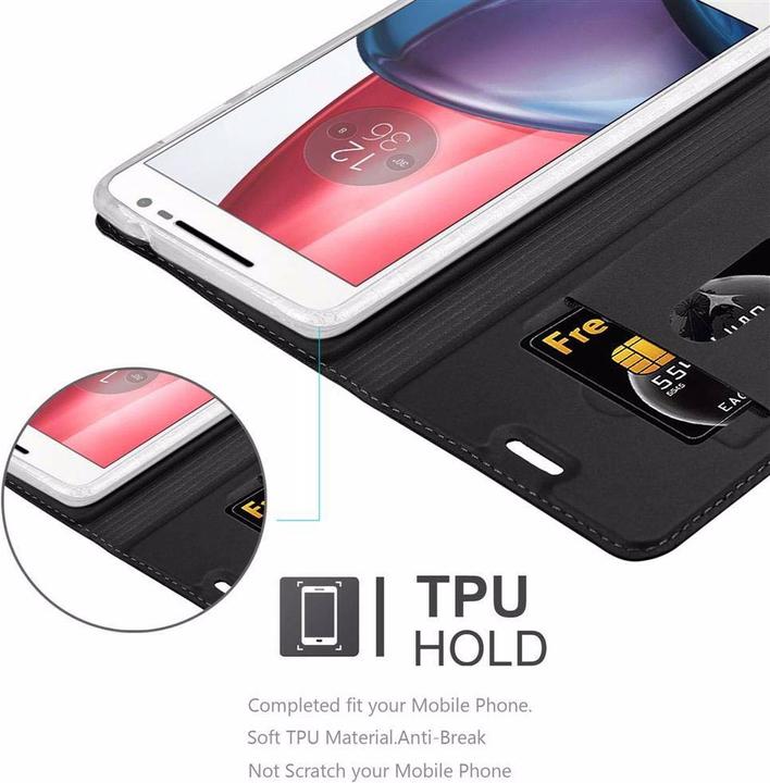Actual product image Cadorabo Book Classy Style Cover (Motorola Moto G4 Plus, Motorola Moto G4)