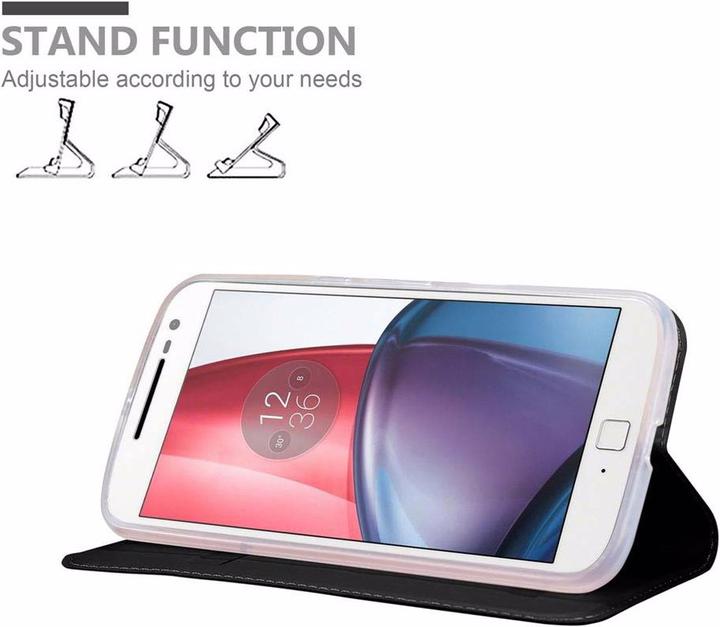 Actual product image Cadorabo Book Classy Style Cover (Motorola Moto G4 Plus, Motorola Moto G4)