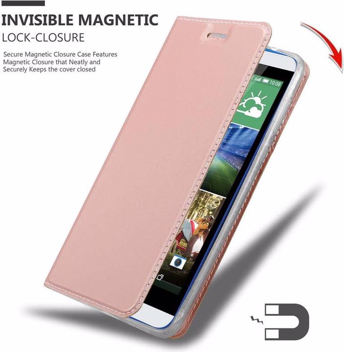 Actual product image Cadorabo Book Classy Style Cover (HTC Desire 820)