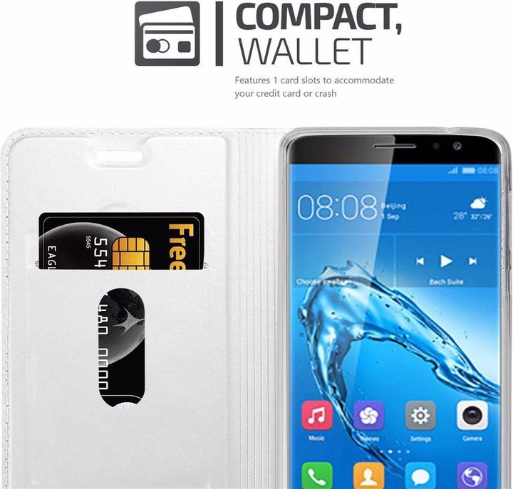 Actual product image Cadorabo Book Classy Style Cover (Huawei Nova Plus)