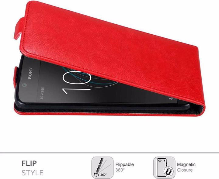 Immagine prodotto Cadorabo Flip come copertura invisibile (Sony Xperia L1)