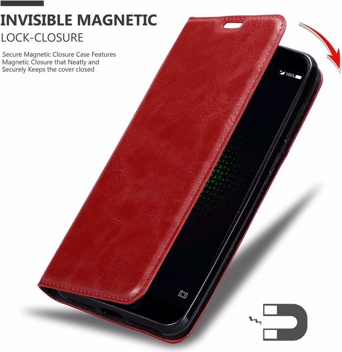 Actual product image Cadorabo Book Invisible Magnet Cover (Xiaomi Black Shark)