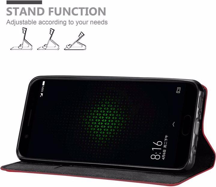 Productafbeelding Cadorabo Boek Onzichtbare Magneethoes (Xiaomi zwarte haai)