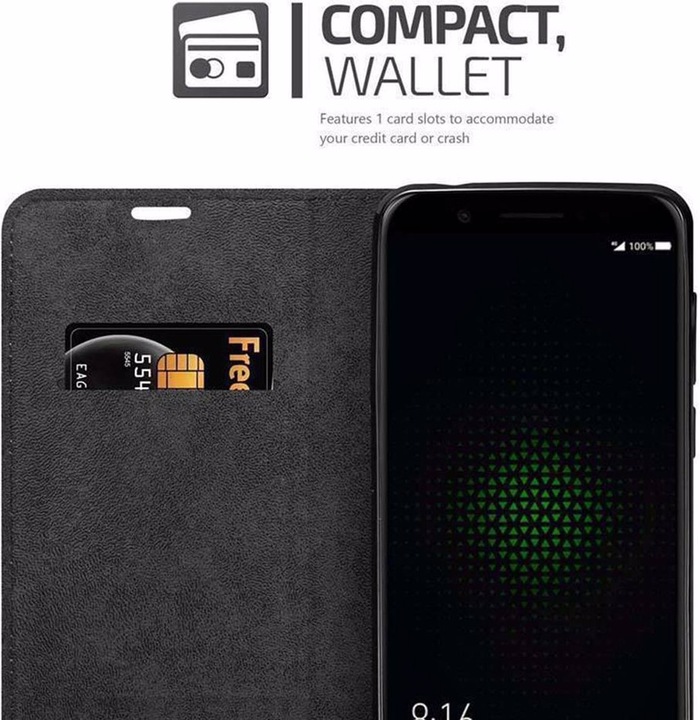 Actual product image Cadorabo Book Invisible Magnet Cover (Xiaomi Black Shark)