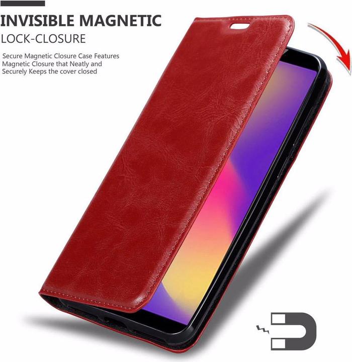 Productafbeelding Cadorabo Boek Onzichtbare Magneethoes (ZTE Nubia N3)
