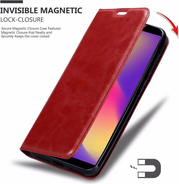 Actual product image Cadorabo Book Invisible Magnet Cover (ZTE Nubia N3)