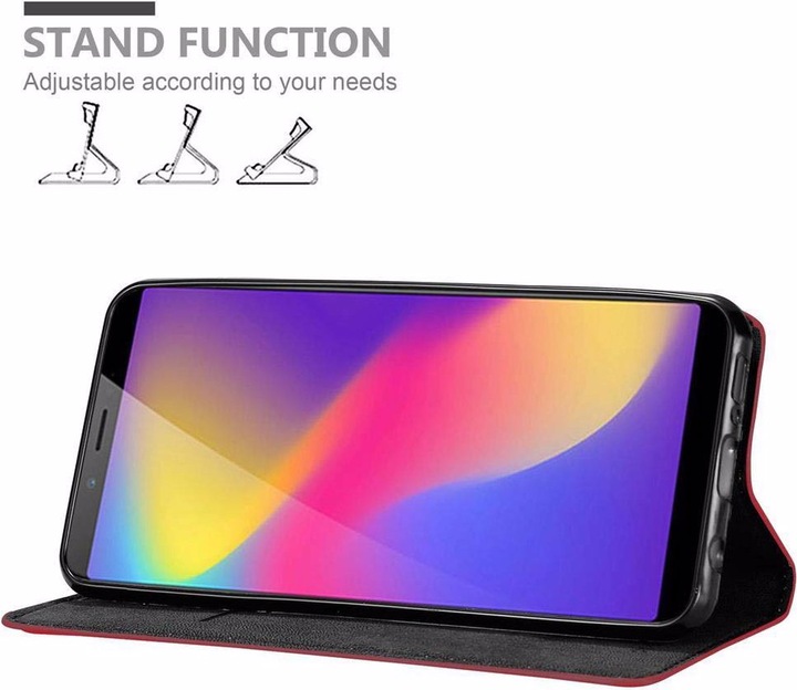 Actual product image Cadorabo Book Invisible Magnet Cover (ZTE Nubia N3)