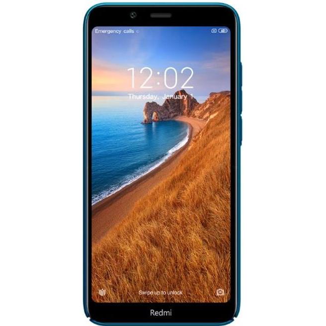 Thumbnail - Nillkin Super Frosted Shield Series (Xiaomi Redmi 7A), Smartphone Hülle, Blau