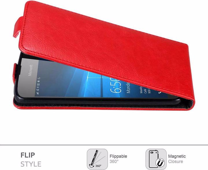 Productafbeelding Cadorabo Flip als onzichtbaar deksel (Microsoft Lumia 650)