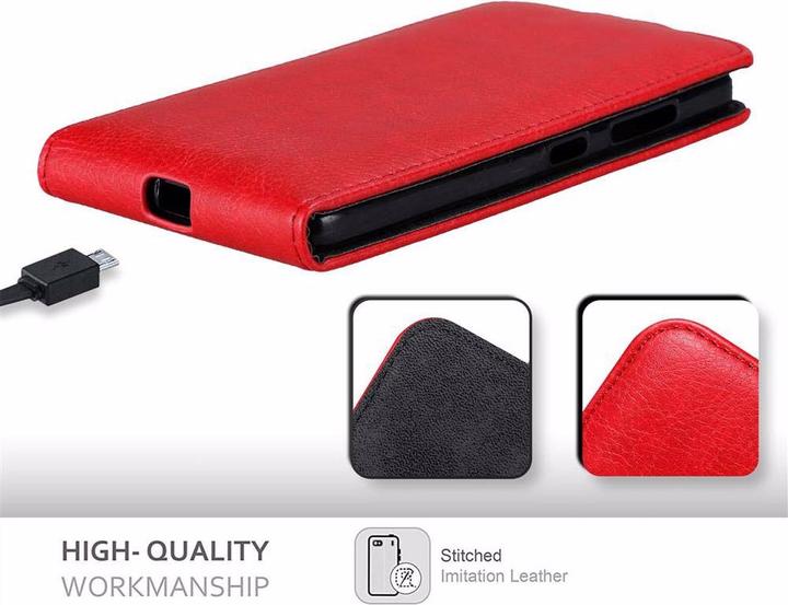 Productafbeelding Cadorabo Flip als onzichtbaar deksel (Microsoft Lumia 650)