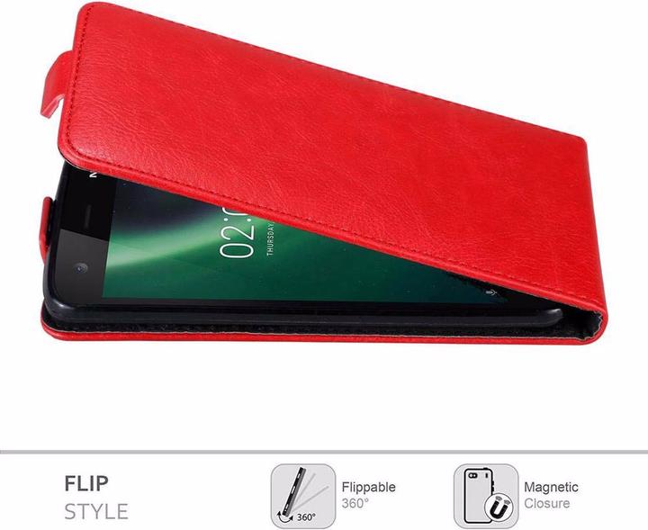 Actual product image Cadorabo Flip like Invisible Cover (Nokia 2)