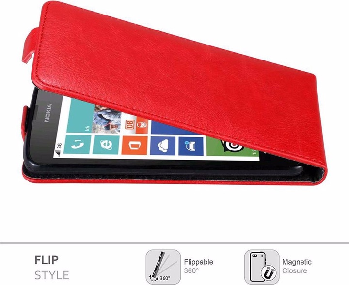 Produktbild Cadorabo Flip wie Invisible Cover (Nokia Lumia 630, Nokia Lumia 635)