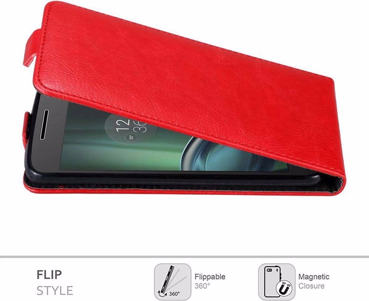 Produktbild Cadorabo Flip wie Invisible Cover (Motorola Moto G4 Play)