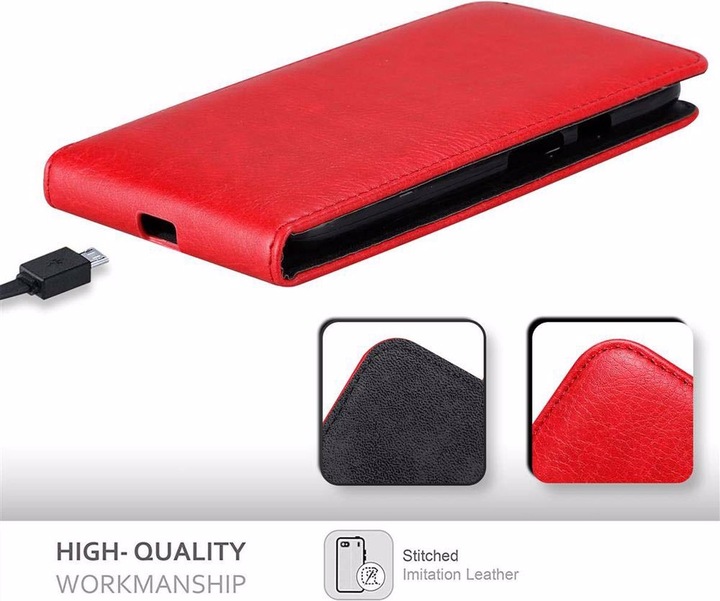 Produktbild Cadorabo Flip wie Invisible Cover (Motorola Moto G4 Play)