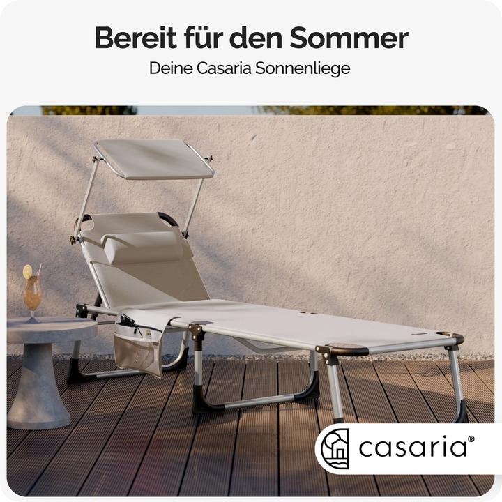 Produktbild Casaria Sonnenliege (210 cm)