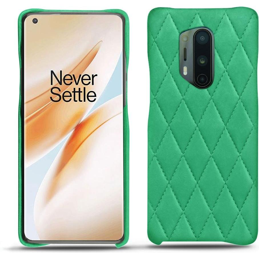 Noreve Lederschutzhülle (OnePlus 8 Pro), Smartphone Hülle, Grün