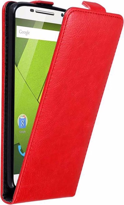 Produktbild Cadorabo Flip wie Invisible Cover (Motorola Moto X Play)