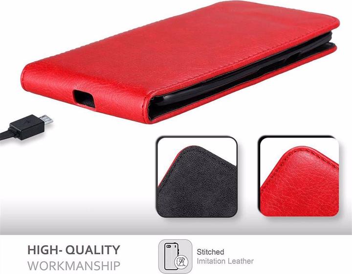 Produktbild Cadorabo Flip wie Invisible Cover (Motorola Moto X Play)