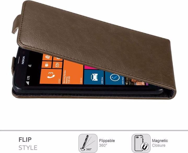 Productafbeelding Cadorabo Flip als onzichtbaar deksel (Nokia Lumia 1320)