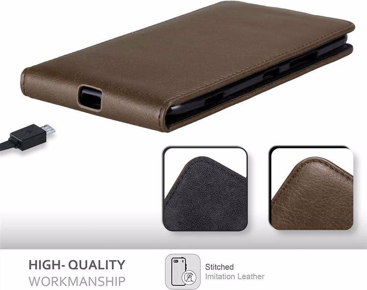 Productafbeelding Cadorabo Flip als onzichtbaar deksel (Nokia Lumia 1320)