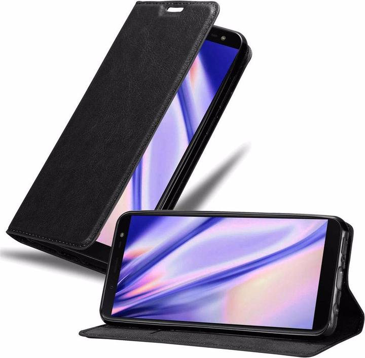 Actual product image Cadorabo Book Invisible Magnet Cover (Samsung Galaxy J6 (2018))