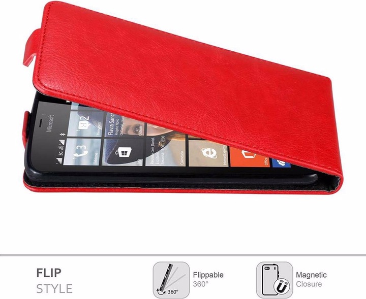 Produktbild Cadorabo Flip wie Invisible Cover (Microsoft Lumia 640)