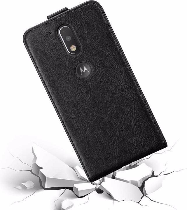 Productafbeelding Cadorabo Flip als onzichtbaar deksel (Motorola Moto G4 Plus, Motorola Moto G4)
