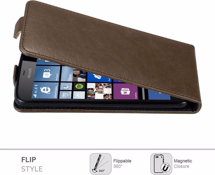 Produktbild Cadorabo Flip wie Invisible Cover (Microsoft Lumia 640 XL)