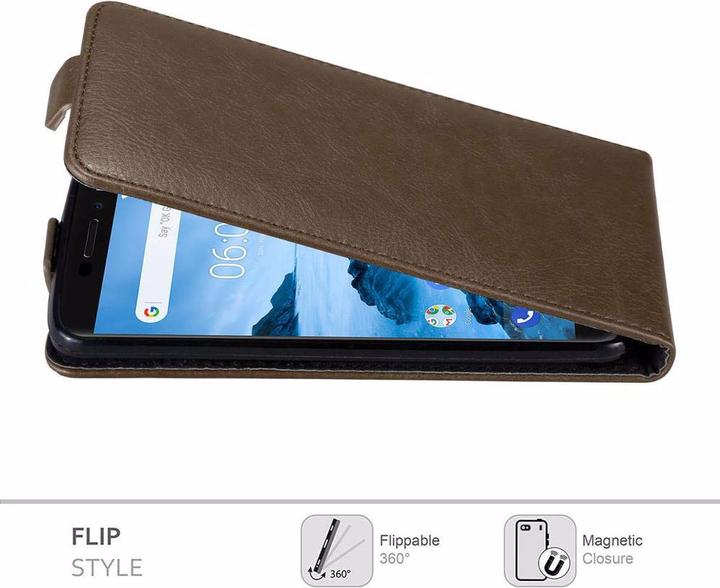 Actual product image Cadorabo Flip like Invisible Cover (Nokia 6.1)