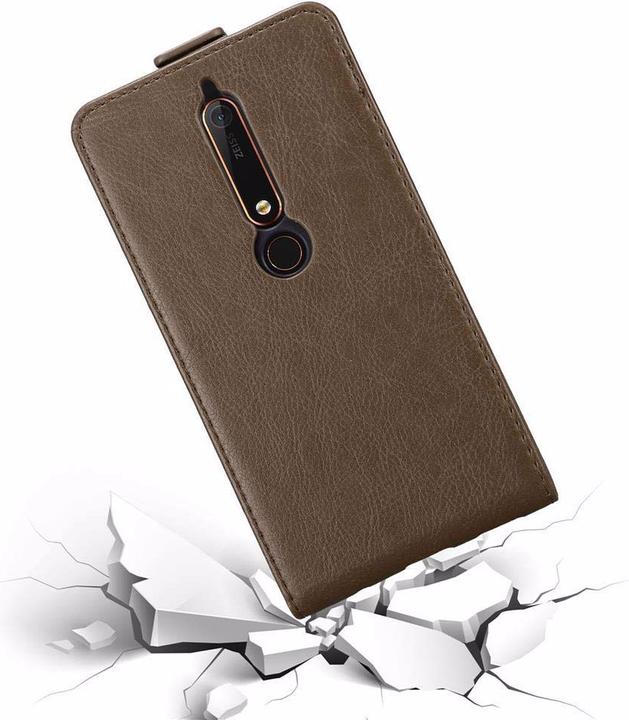 Actual product image Cadorabo Flip like Invisible Cover (Nokia 6.1)