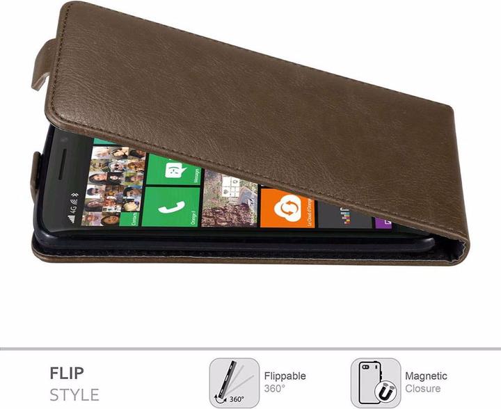 Productafbeelding Cadorabo Flip als onzichtbaar deksel (Nokia Lumia 930)