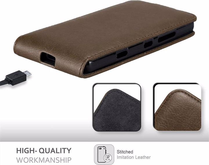 Productafbeelding Cadorabo Flip als onzichtbaar deksel (Nokia Lumia 930)