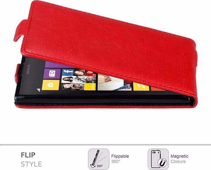 Actual product image Cadorabo Flip like Invisible Cover (Nokia Lumia 1020)