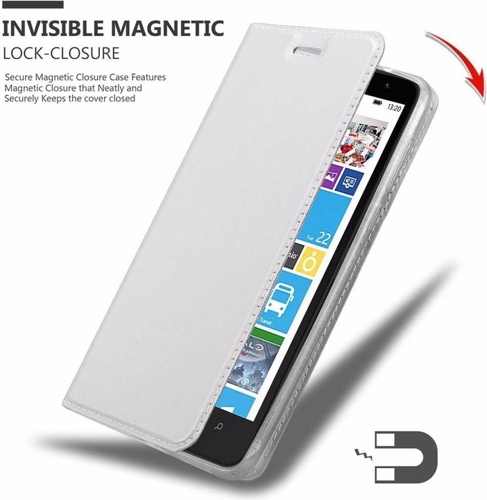 Actual product image Cadorabo Book Classy Style Cover (Nokia Lumia 1320)