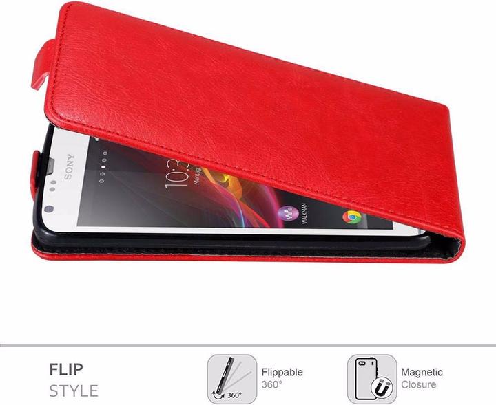Actual product image Cadorabo Flip like Invisible Cover (Sony Xperia SP)