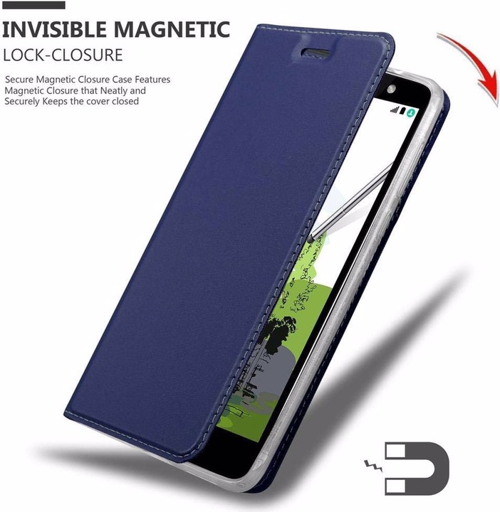 Actual product image Cadorabo Book Classy Style Cover (LG Stylus 2)