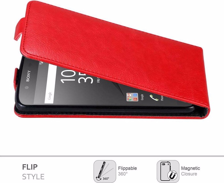 Produktbild Cadorabo Flip wie Invisible Cover (Sony Xperia Z5)