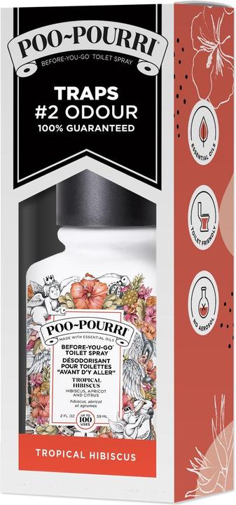 Actual product image Poo-Pourri PooPourri - Tropical Hibiscus Toilet Spray 59 ml
