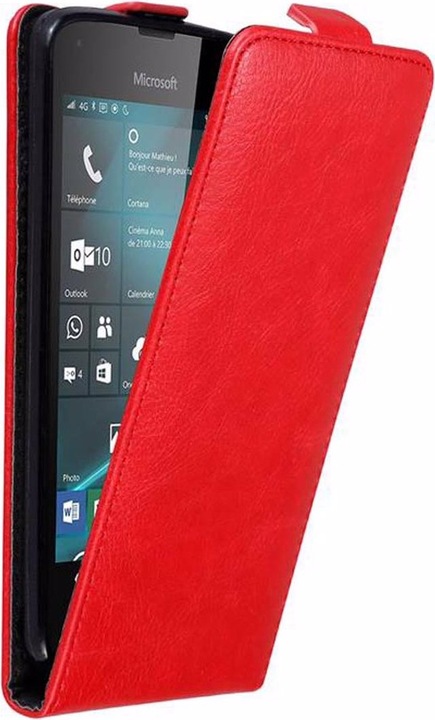 Produktbild Cadorabo Flip wie Invisible Cover (Microsoft Lumia 550)