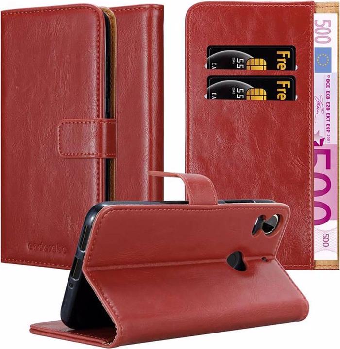 Actual product image Cadorabo Book Luxury Cover (HTC Desire 10 Pro)