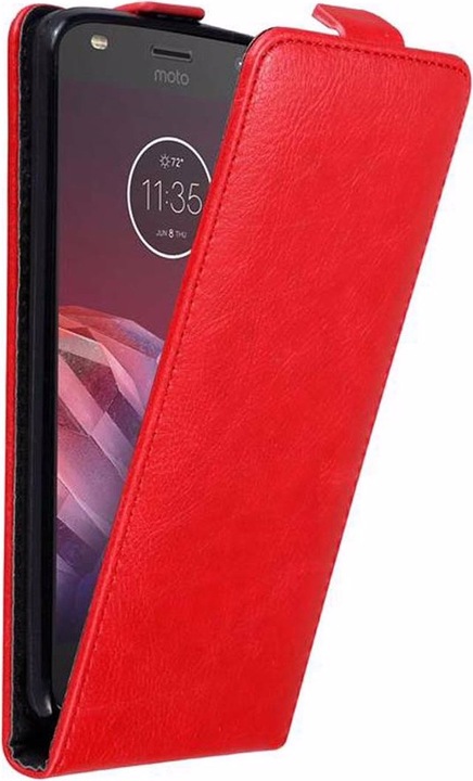 Produktbild Cadorabo Flip wie Invisible Cover (Motorola Moto Z2)