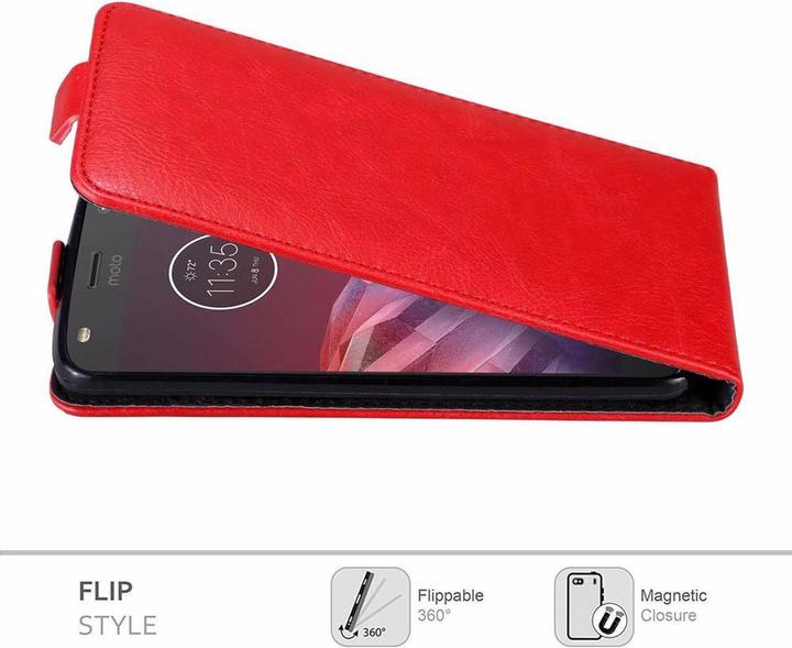 Produktbild Cadorabo Flip wie Invisible Cover (Motorola Moto Z2)