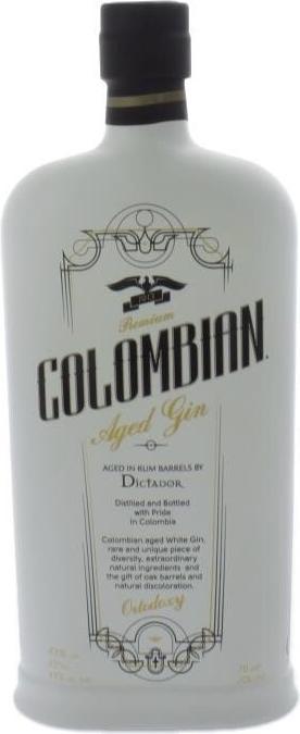 Actual product image Dictador Colombian Aged White (1 x 70 cl)