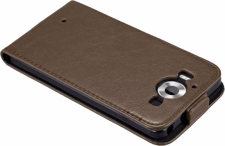 Productafbeelding Cadorabo Flip als onzichtbaar deksel (Microsoft Lumia 950)