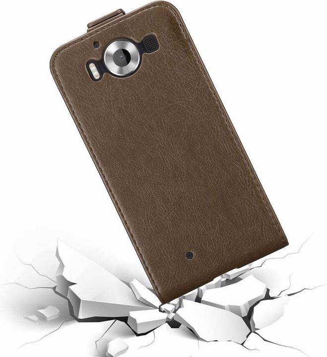 Productafbeelding Cadorabo Flip als onzichtbaar deksel (Microsoft Lumia 950)