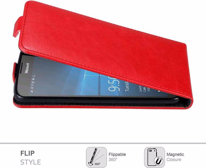 Produktbild Cadorabo Flip wie Invisible Cover (Microsoft Lumia 950 XL)