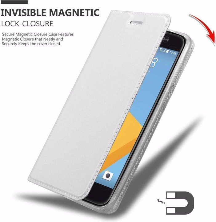 Actual product image Cadorabo Book Classy Style Cover (HTC One 10)
