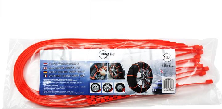 Benson Gleitschutz für Autoreifen 12 Stück