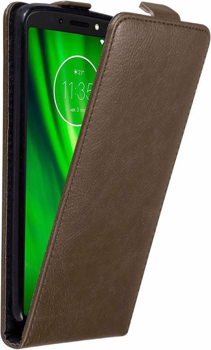 Produktbild Cadorabo Flip wie Invisible Cover (Motorola Moto G6 Play, Motorola Moto E5)